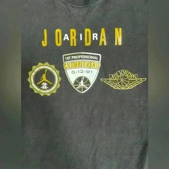 Air Jordan Jumpman Michael Jordan 1st Pro Championship 91 Men’s T-Shirt XXL - Picture 5 of 10